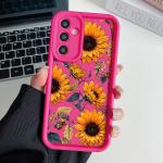 Sun Flower Case for Samsung A55 35 54 15 34 25 24 73 53 33 23 71 51 72 52 14 56 36 26 16 32 13 Matte Shockproof Phone Cover