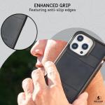 Pelican Protector Series - iPhone 15 Pro Case 6.1" [Compatible with MagSafe] Magnetic Phone Case with Anti-Scratch Tech [16ft MIL-Grade Drop Protection] Protective Cover for iPhone 15 Pro - Black