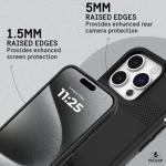 Pelican Protector Series - iPhone 15 Pro Case 6.1" [Compatible with MagSafe] Magnetic Phone Case with Anti-Scratch Tech [16ft MIL-Grade Drop Protection] Protective Cover for iPhone 15 Pro - Black