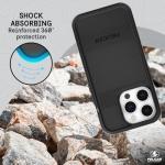 Pelican Protector Series - iPhone 15 Pro Case 6.1" [Compatible with MagSafe] Magnetic Phone Case with Anti-Scratch Tech [16ft MIL-Grade Drop Protection] Protective Cover for iPhone 15 Pro - Black