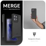 TUDIA Merge [Military Grade] for Motorola Moto G Power 5G 2025 Case - [Drop Tested] Dual Layer Shockproof Slim Rugged Grip Heavy Duty Moto G Power 2025 5G Phone Cases Cover (Black, Basic)