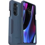 OtterBox Motorola Edge+ Commuter Series Case - Rock Skip Way, Slim & Tough, Pocket-Friendly, with Port Protection Blue