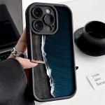 Sea Wave Soft Silicone Phone Case For iPhone 16 Pro Case for iPhone 11 17 13 12 14 15 Pro Max XR X 7 8 Plus SE Shockproof Cover