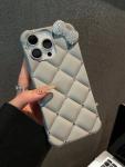 16 Pro Case Luxury Kitty Bow Designer Glitter Diamond Phone Cover for iPhone 14 15 Plus 13 16e 12 Pro Shinny Cases 17 Pro Max