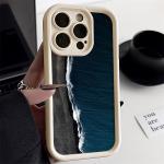 Sea Wave Soft Silicone Phone Case For iPhone 16 Pro Case for iPhone 11 17 13 12 14 15 Pro Max XR X 7 8 Plus SE Shockproof Cover