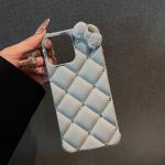 16 Pro Case Luxury Kitty Bow Designer Glitter Diamond Phone Cover for iPhone 14 15 Plus 13 16e 12 Pro Shinny Cases 17 Pro Max