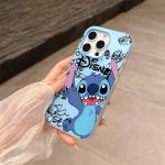 Disney Stitch Fashion Phone Case For iPhone 17 AIR 16 15 14 13 12 11 Pro Max Plus Matte Skin Feel Shell Cover