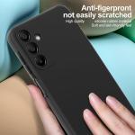 Ultra Thin Matte Soft Silicone Case For Samsung Galaxy S25 S24 S23 S22 S21 FE Plus Ultra A06 A16 A26 A36 A56 Black Back Cover