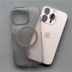 1.0 MM Ultra Thin Matte Hard PC Translucent Case For iPhone 17 Air 16 15 14 13 12 Pro Max Magsafe Magnetic Wireless Charge Cover