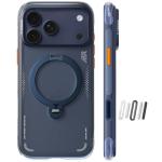 TORRAS Ostand Q3 Air for iPhone 17 Pro Max Case with 360 Magnetic Stand, Fit for MagSafe, Mil-Grade Drop Tested, Camera Control Button, Shockproof Phone Case for iPhone 17 Pro Max 6.9", Midnight Blue