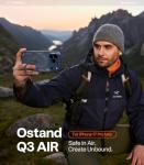 TORRAS Ostand Q3 Air for iPhone 17 Pro Max Case with 360 Magnetic Stand, Fit for MagSafe, Mil-Grade Drop Tested, Camera Control Button, Shockproof Phone Case for iPhone 17 Pro Max 6.9", Midnight Blue