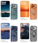 TORRAS Ostand Q3 Air for iPhone 17 Pro Max Case with 360 Magnetic Stand, Fit for MagSafe, Mil-Grade Drop Tested, Camera Control Button, Shockproof Phone Case for iPhone 17 Pro Max 6.9", Midnight Blue