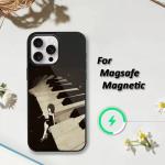 Piano keys notes Phone Case For iPhone 17,16,15,14,13,12,Plus,Pro,Max For Magsafe Magnetic Wireless Charge