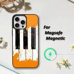 Piano keys notes Phone Case For iPhone 17,16,15,14,13,12,Plus,Pro,Max For Magsafe Magnetic Wireless Charge