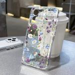 New Summer Leaves Clear Phone Case For Samsung Galaxy S25 Ultra S24 FE A56 A36 5G A55 S23 S22 S21 A54 A35 A26 A16 A06 Back Cover