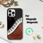 Piano keys notes Phone Case For iPhone 17,16,15,14,13,12,Plus,Pro,Max For Magsafe Magnetic Wireless Charge