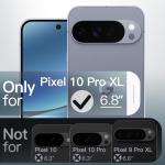 JETech Magnetic Case for Google Pixel 10 Pro XL 2025, Compatible with MagSafe and Pixelsnap Charger, Translucent Matte Back Shockproof Phone Cover (Moonstone)