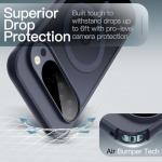 JETech Magnetic Case for Google Pixel 10 Pro XL 2025, Compatible with MagSafe and Pixelsnap Charger, Translucent Matte Back Shockproof Phone Cover (Moonstone)