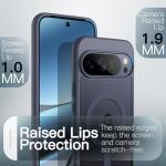 JETech Magnetic Case for Google Pixel 10 Pro XL 2025, Compatible with MagSafe and Pixelsnap Charger, Translucent Matte Back Shockproof Phone Cover (Moonstone)