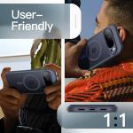 JETech Magnetic Case for Google Pixel 10 Pro XL 2025, Compatible with MagSafe and Pixelsnap Charger, Translucent Matte Back Shockproof Phone Cover (Moonstone)