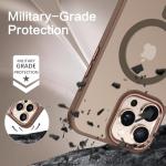 BENTOBEN for iPhone 16 Pro Case [Compatible with Magsafe] Magnetic Matte Phone Case iPhone 16 Pro Translucent Slim Shockproof Women Men Protective Cover Cases for iPhone 16 Pro 6.3", Desert Titanium