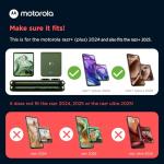 Motorola Razr+ (Plus) 2024/2025 Spring Green Adjustable Cross Body Case - Premium Lanyard Hinge Strap Cover for Stylish Carrying Convenience and Fashionable Drop Protection Not for Razr Ultra