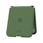 Motorola Razr+ (Plus) 2024/2025 Spring Green Adjustable Cross Body Case - Premium Lanyard Hinge Strap Cover for Stylish Carrying Convenience and Fashionable Drop Protection Not for Razr Ultra