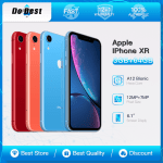 Original Apple iPhone XR 4G LTE Mobile Phone Unlocked 6.1" Display 3GB RAM 64GB/128GB/256GB ROM 12MP A12 Bionic IOS CellPhone