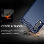 Asuwish Phone Case for LG Velvet 5G/LGVelvet Verizon G5 UW T-Mobile 2020 with Tempered Glass Screen Protector Cover and Cell Accessories Slim Soft TPU Phone Cases for LM G900UM 4G Tmobile Navy Blue