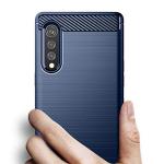 Asuwish Phone Case for LG Velvet 5G/LGVelvet Verizon G5 UW T-Mobile 2020 with Tempered Glass Screen Protector Cover and Cell Accessories Slim Soft TPU Phone Cases for LM G900UM 4G Tmobile Navy Blue