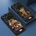 Marvel Groot Baby Cover TPU Soft Case for Samsung Galaxy S9 S8 S7 S23 24 S10e S21 Ultra 5G S22 Plus S20 FE S10 S8Plus Bag Back