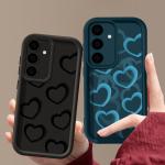 Love Hearts Case For Samsung Galaxy S25 Ultra A56 A55 A54 5G A36 A35 A34 A26 A25 A16 A15 S20 FE S21 S22 Plus S23 S24 Ultra Capa