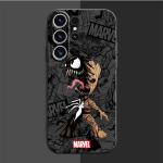 Marvel Groot Baby Cover TPU Soft Case for Samsung Galaxy S9 S8 S7 S23 24 S10e S21 Ultra 5G S22 Plus S20 FE S10 S8Plus Bag Back