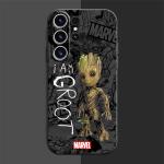 Marvel Groot Baby Cover TPU Soft Case for Samsung Galaxy S9 S8 S7 S23 24 S10e S21 Ultra 5G S22 Plus S20 FE S10 S8Plus Bag Back