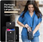 Claasico Crossbody Phone Purse for Women – RFID Phone Case Wallet w/Magnetic Closure & Separate Zipper Pocket Crossbody Bag