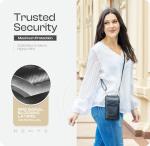 Claasico Crossbody Phone Purse for Women – RFID Phone Case Wallet w/Magnetic Closure & Separate Zipper Pocket Crossbody Bag