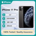 Unlocked Original Apple iPhone 11 Pro 64/256GB ROM 4GB RAM IOS A13 Bionic Hexa Core 5.4'' Dual 12MP 4G Used Cell Phone