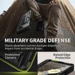 Tongate for Google Pixel Fold Case(2023), [Bulit-in Screen Protector] [Hinge Protection] Military Grade Dual Layer Shockproof Rugged Phone Case with Kickstand & Belt Clip for Pixel Fold 5G, Black