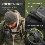 Tongate for Google Pixel Fold Case(2023), [Bulit-in Screen Protector] [Hinge Protection] Military Grade Dual Layer Shockproof Rugged Phone Case with Kickstand & Belt Clip for Pixel Fold 5G, Black