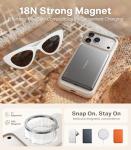 TORRAS Q3 Silicone for iPhone 17 Pro Max Case Stand, Fit for MagSafe, Liquid Silicone Soft Cozy Grip, 360 Spin Magnetic Stand, Camera Control, Protective Case for iPhone 17 Pro Max, Ivory Gold