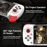 arVin Bluetooth Controller for iPhone/iPad/MacBook/iOS/Android/Samsung/Tablet/PC Wireless Gamepad Joystick with Back Button, Analog Triggers, Stretchable, Direct Play for Call of Duty, Genshin Impact