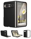 Foluu Case for Google Pixel Fold 2023, Ultra Thin Slim Fit Matte PC with Non-Slip Grip Full Protection Protective Cover for Google Pixel Fold 2023 (Black)