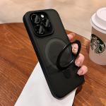 Luxury Magsafe Wireless Charging Case For iPhone 1116 12 13 14 15 17Pro Max Plus Magnetic Ring Bracket Camera Protection Cover