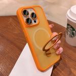 Luxury Magsafe Wireless Charging Case For iPhone 1116 12 13 14 15 17Pro Max Plus Magnetic Ring Bracket Camera Protection Cover