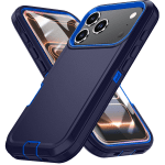 Shockproof Armor Defender Phone Case For iPhone 17 16 Pro Max 17 Air 16E 13 12 Mini 14 15 Plus 11 Hard PC+TPU Bracket Back Cover