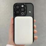 Magnetic Metal Lens Bumper Protection Case For iPhone 17 16 15 14 13 12 11 Pro Max Wireless Charger Hard Cover For Magsafe Funda