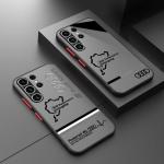 Sport A-Audi-Logo Case for Samsung Galaxy S25 S21 FE S22 Plus S10 S9 S20 S24 S23 Ultra Black Edge Shell