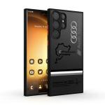 Sport A-Audi-Logo Case for Samsung Galaxy S25 S21 FE S22 Plus S10 S9 S20 S24 S23 Ultra Black Edge Shell