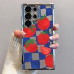Cartoon Tomatoes Phone Case for Samsung Galaxy S25 Ultra S21FE S25 Plus s24ultra s24fe S20 FE S23 S22 Ultra S24 Soft Cover