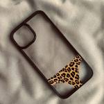 Funny Leopard Prints Panties Clear Phone Case for IPhone 16 15 13 14 12 17 Pro Max 16E INS Creative Y2K Shockproof Back Cover